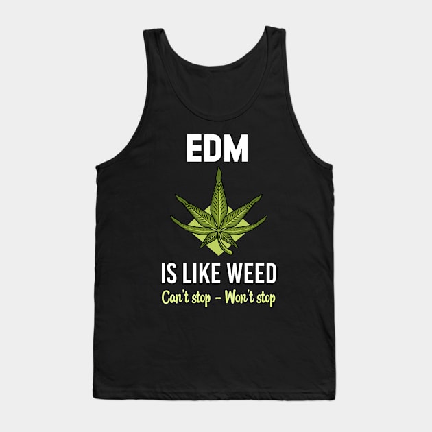 Cant stop EDM Music Tank Top by Hanh Tay